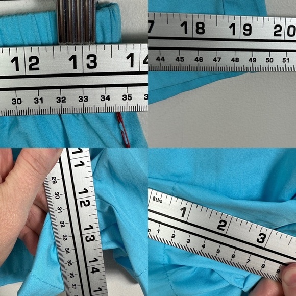 Nordstrom Blue Lightweight High Rise Shorts Pockets 2022 Size Small Beach S NEW‎ - Picture 10 of 10